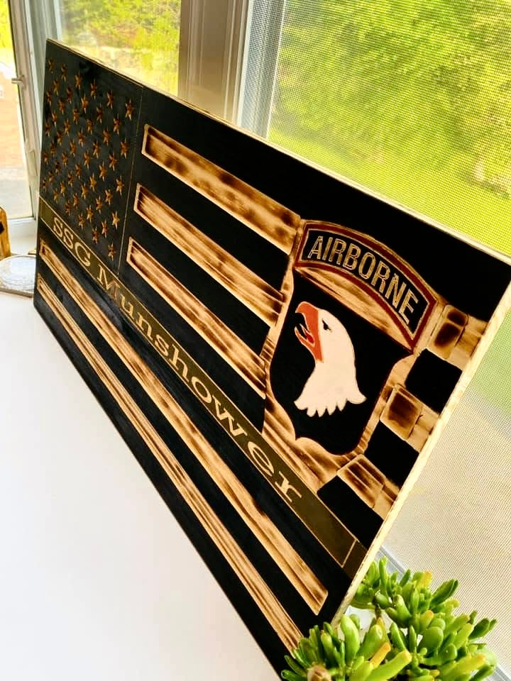 Airborne Division USA Flag