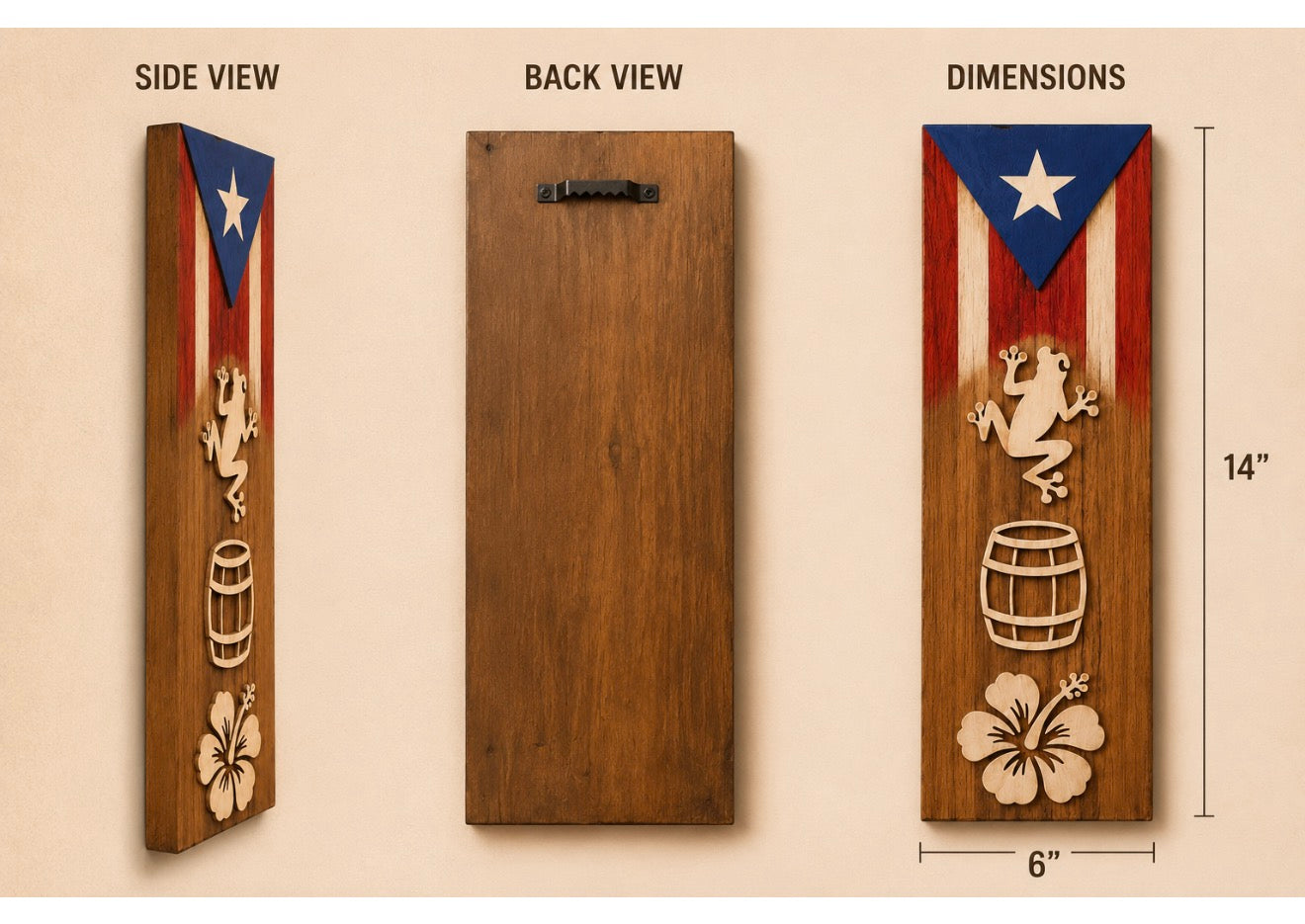 Vertical 3D Traditional PR Flag