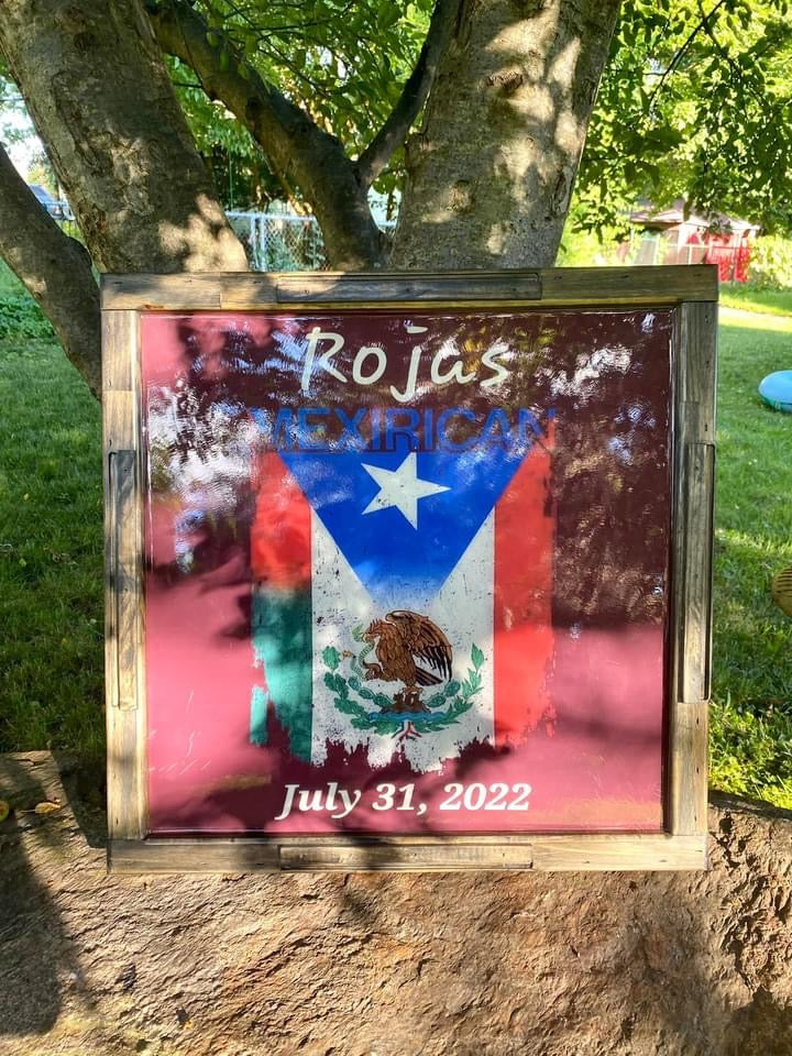 Personalized Domino Table Top