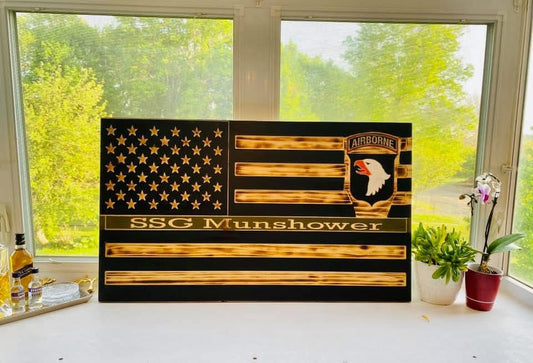 Airborne Division USA Flag