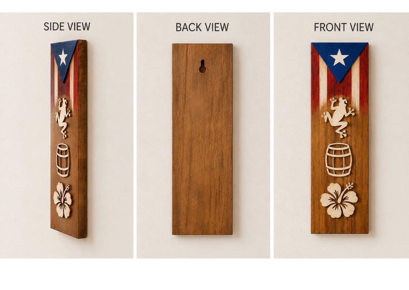 Vertical 3D Traditional PR Flag