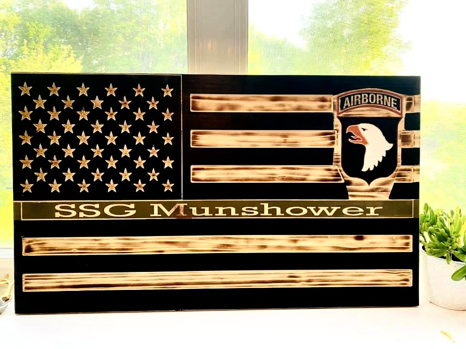 Airborne Division USA Flag