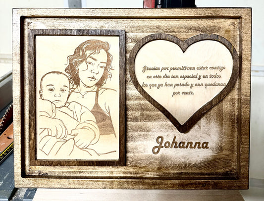 3D Photograph Personalized Frame