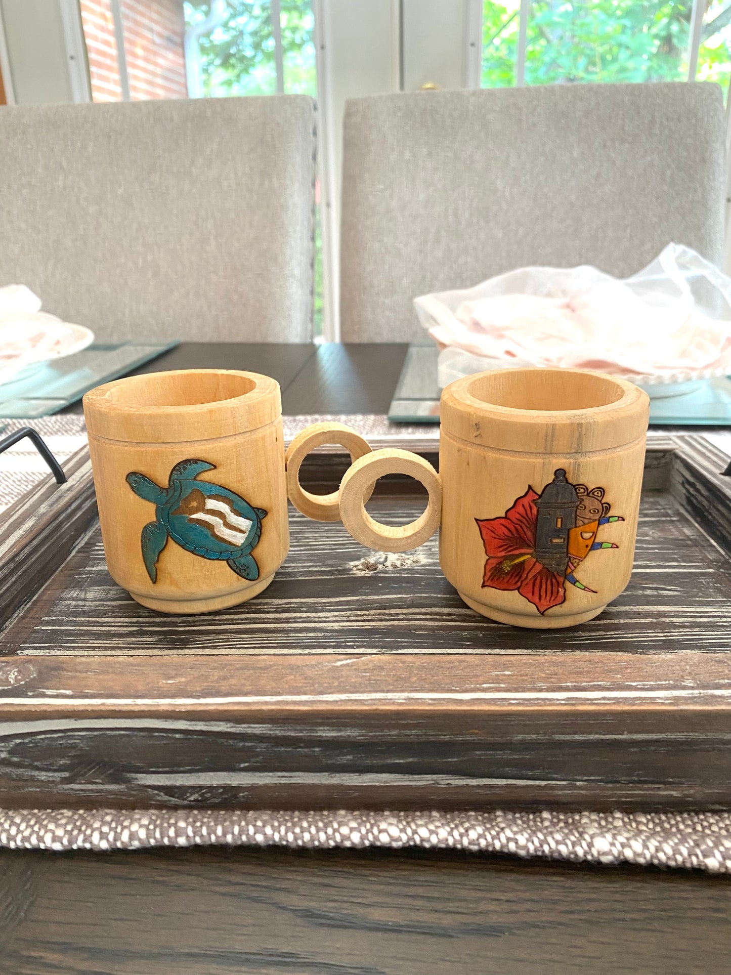Wood Coffee Mugs